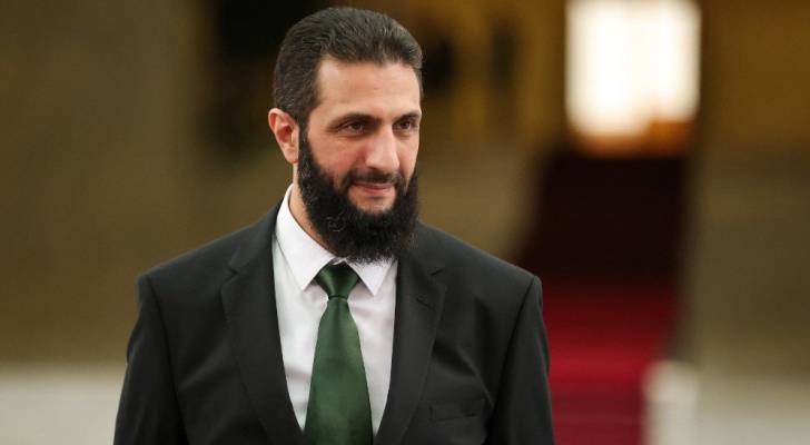 الرئيس السوري أحمد الشرع