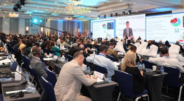اختتام أعمال الدورة الخامسة لمؤتمر الإنتربول العالمي المعني بالأمن الكيميائي والتهديدات الناشئة 2025