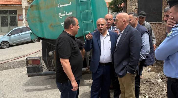 وزير المياه والري: يؤكد جدية الحكومة في تعزيز مصادر مياه عجلون وتامين المواطنين