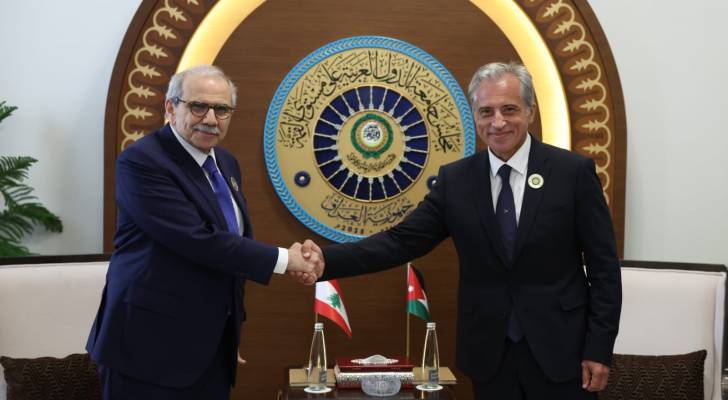 رئيس الوزراء الدكتور جعفر حسان ونظيره اللبناني نواف سلام