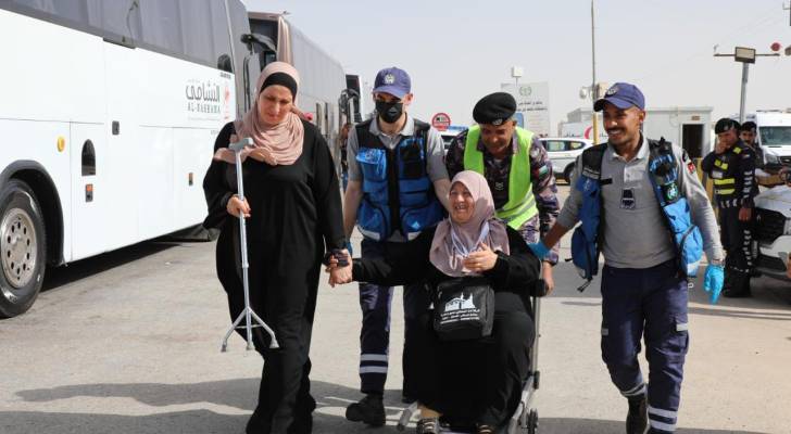 الأمن العام، إجراءات لتيسير عبور الحجاج الفلسطينين والتسهيل عليهم