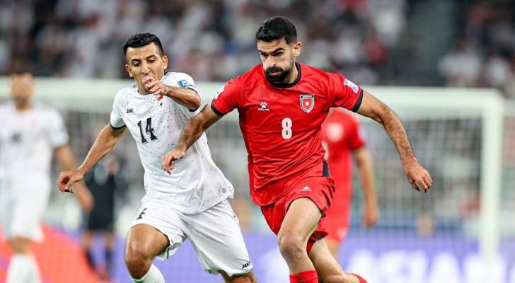 المنتخب الأردني والمنتخب العراقي
