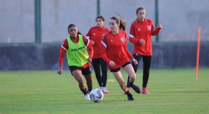 من تدريبات المنتخب الوطني