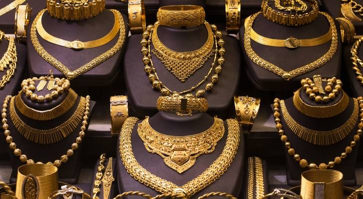 ارتفاع أسعار الذهب في الأردن بالتسعيرة الثانية الخميس