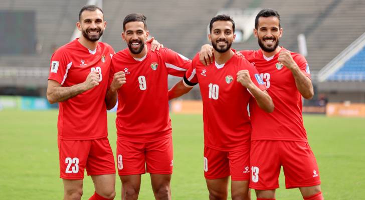 أعضاء منتخب النشامى