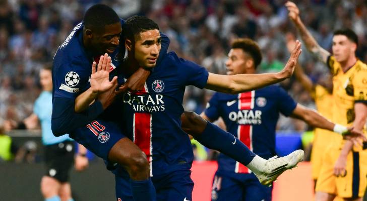 باريس سان جيرمان يحقق أولى بطولاته في دوري أبطال أوروبا