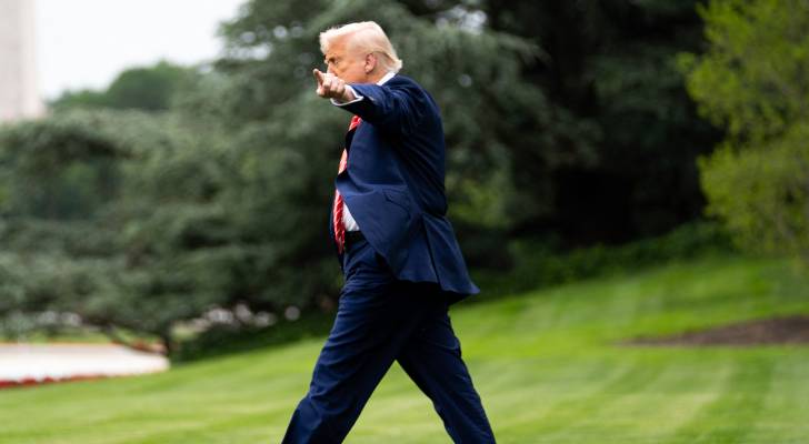الرئيس الأمريكي دونالد ترمب