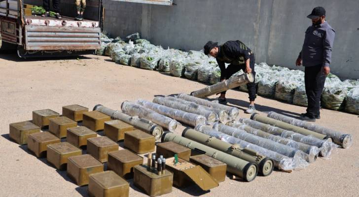 سوريا: إحباط تهريب شحنة أسلحة من ريف حمص إلى لبنان