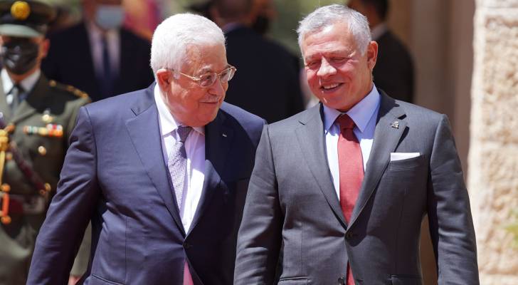 الملك والرئيس الفلسطيني
