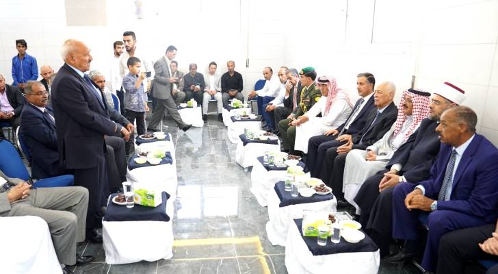 مندوبا عن الملك وولي العهد...العيسوي يعزي الأزايدة وآل الداود وآل عواد