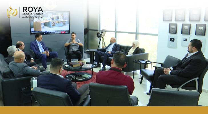 لجنة التوجيه الوطني والإعلام في مجلس النواب تزور "مجموعة رؤيا الإعلامية"