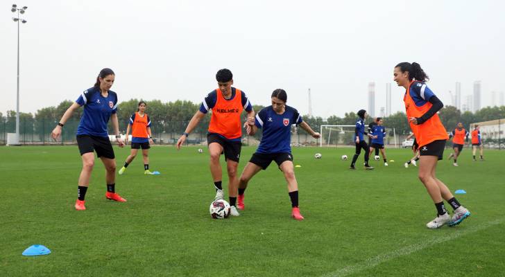 من تدريبات المنتخب الوطني