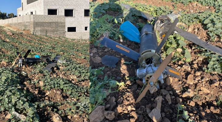 التعامل مع سقوط جسم طائر في السلط