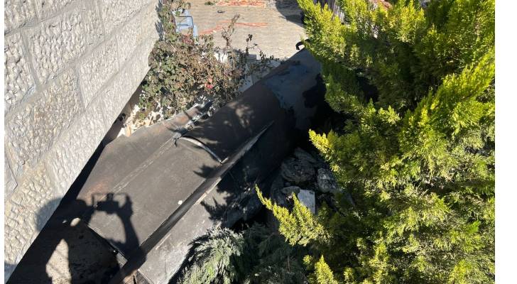 الشظايا التي سقطت في المأمونية بمادبا
