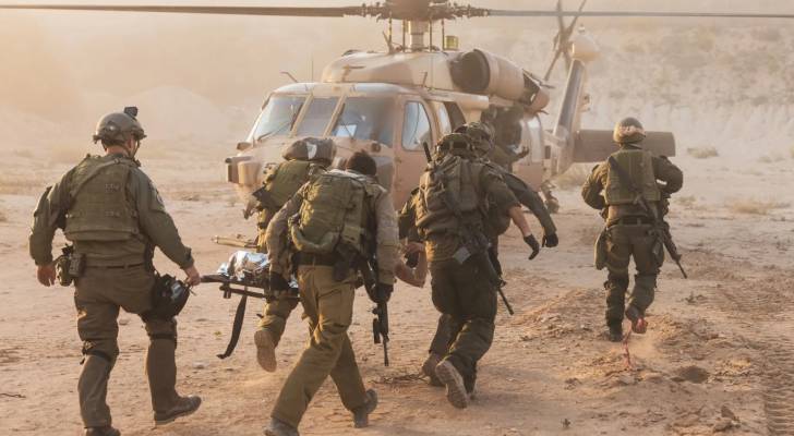 إخلاء قتلى ومصابي جنود الاحتلال
