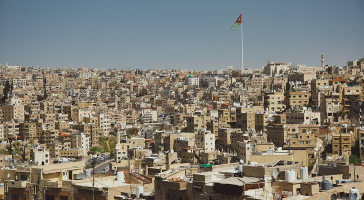 صورة عامة للعاصمة عمان