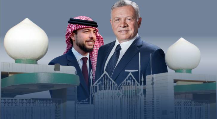 الملك عبدالله الثاني و ولي العهد