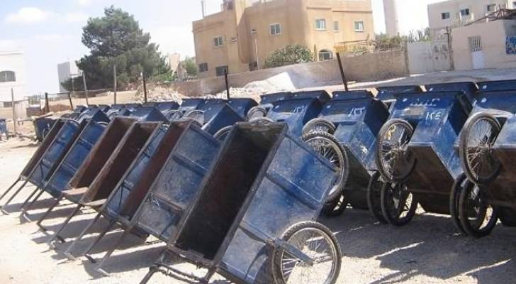العربات اليدوية في السوق المركزي