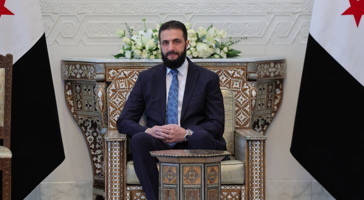 الرئيس السوري أحمد الشرع