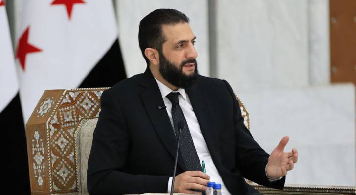 الرئيس السوري أحمد الشرع