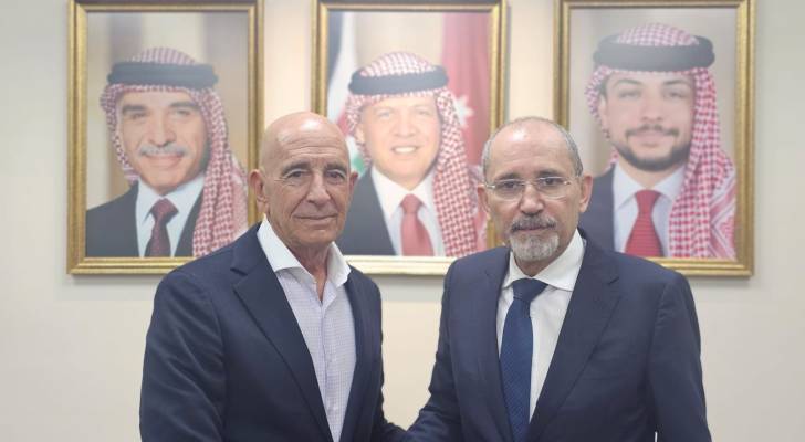 وزير الخارجية وشؤون المغتربين أيمن الصفدي، والمبعوث الأمريكي الخاص إلى سوريا توماس بارك