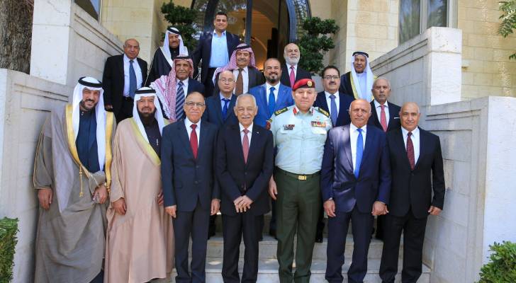 العيسوي بيلتقي وفدا من وجهاء عشائر بلقاوية عمان