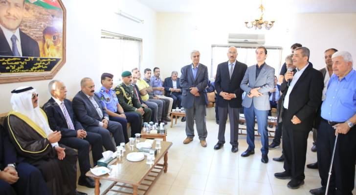مندوبا عن الملك وولي العهد. العيسوي يعزي عشيرتي البكار والحموري