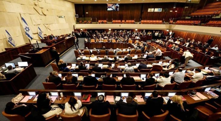 الكنيست يوافق على مشروع القانون المتعلق بفرض السيادة "الإسرائيلية" في الضفة الغربية