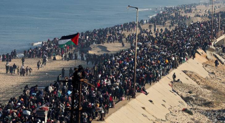 الفلسطينيون في قطاع غزة