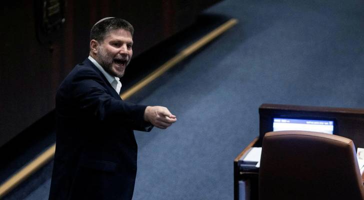 وزير المالية في حكومة الاحتلال الإسرائيلي بتسلئيل سموتريتش