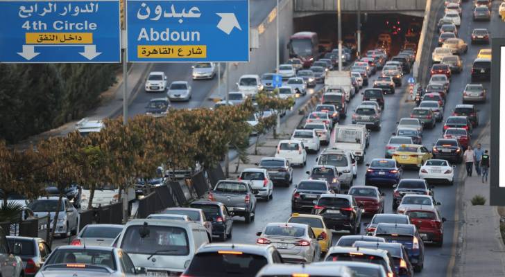 أثر مروري في عبدون