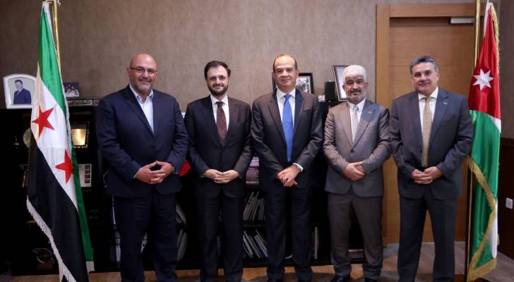 زيارة وزير الاتصالات السوري إلى الأردن