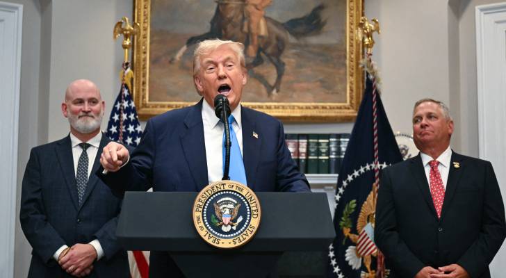 الرئيس الأمريكي دونالد ترمب