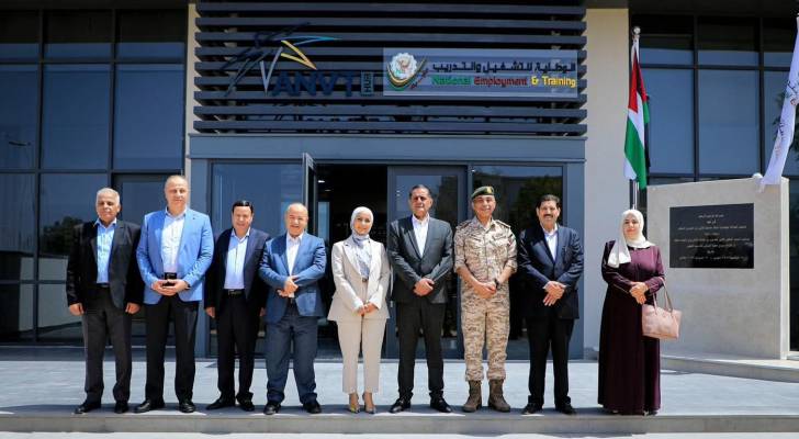 زيارة اللجنة الإدارية النيابية لمجمع العقبة الوطني للتدريب المهني