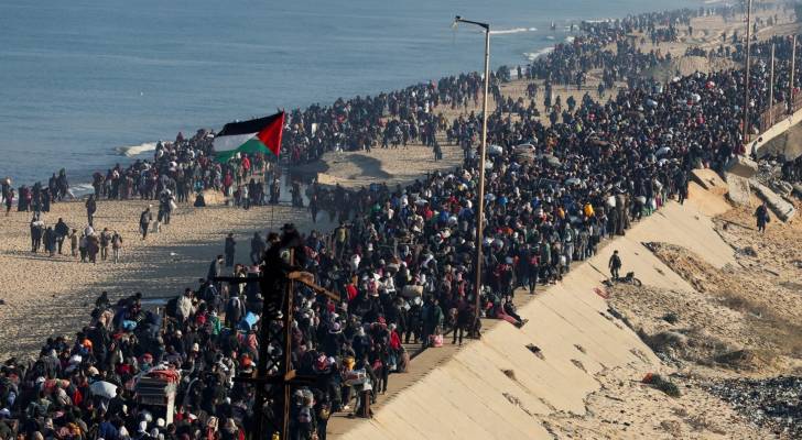 فلسطينون في قطاع غزة