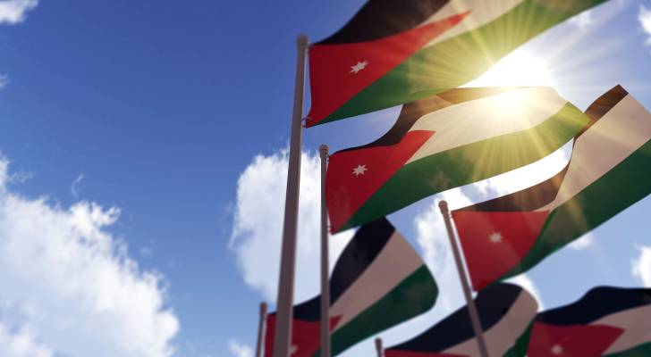 العلم الاردني