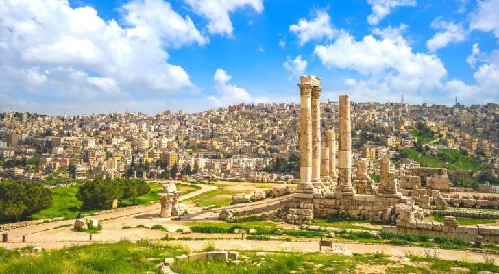 جبل القلعة في العاصمة عمان
