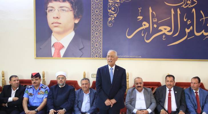 العيسوي يعزي الشرايري والعزام والناصر والزبون