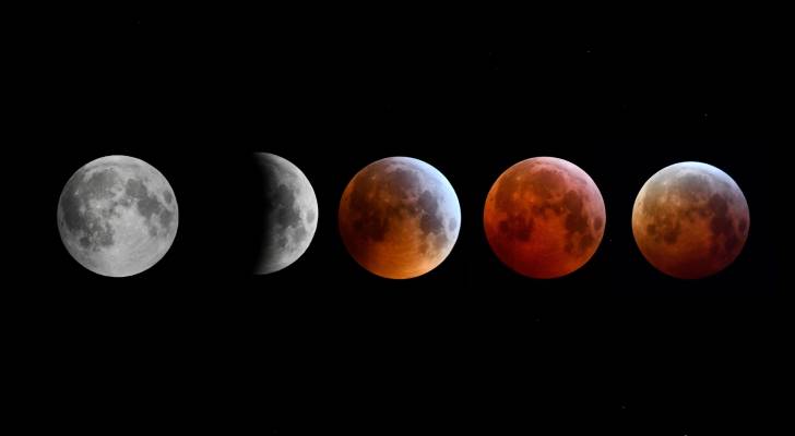 الجمعية الفلكية الأردنية: خسوف كلي للقمر في 7 أيلول المقبل