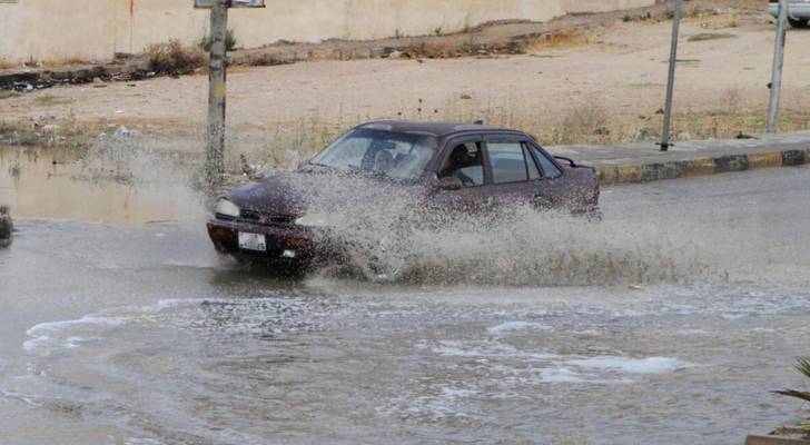 آخر تحديث من طقس العرب: أمطار غزيرة تؤثر على لواء الجيزة والأزرق