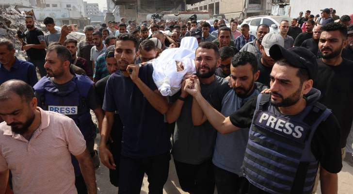 "الصحفيين الأردنيين" تدين اغتيال 6 صحفيين في غزة وتطالب المجتمع الدولي بالتحرك
