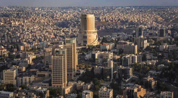صورة عامة للعاصمة عمان