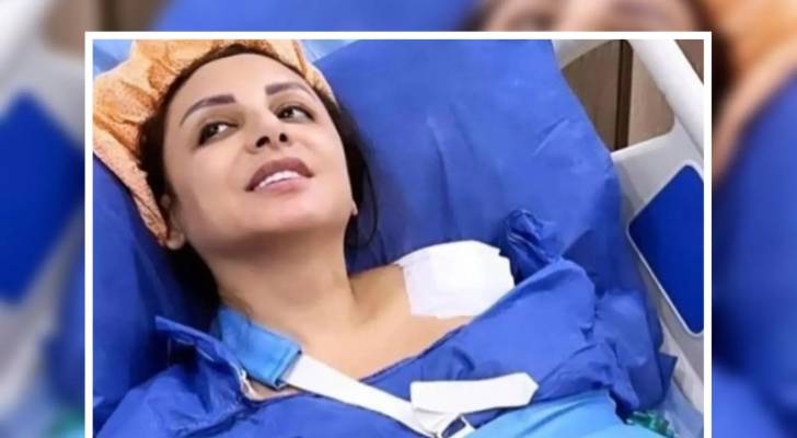 الفنانة انغام في المستشفى