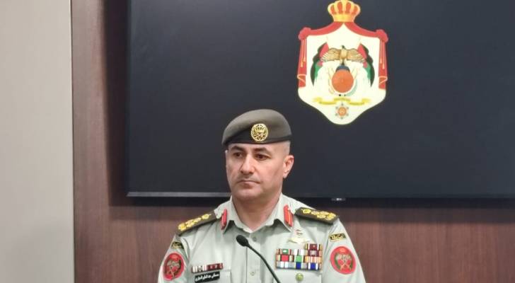 الناطق الرسمي باسم القوات المسلحة الأردنية