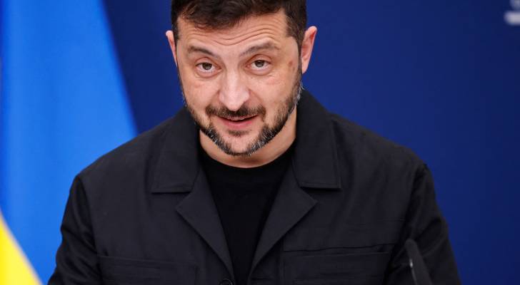 الرئيس الاوكراني زيلنسكي