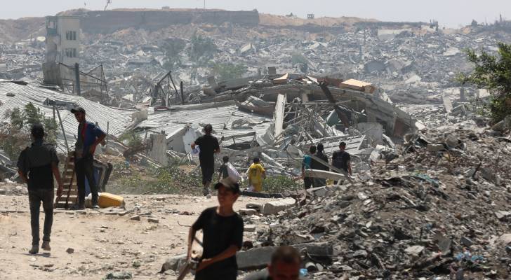 دماربغزة جراء عدوان الاحتلال الإسرائيلي