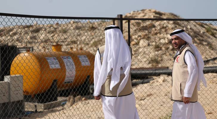 الإمارات تفتتح خط مياه ناقل من مصر إلى غزة