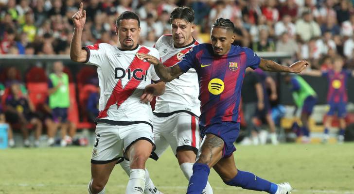 رايو فايكانو يفرض التعادل على برشلونة بهدف لمثله في الجولة الثالثة من الدوري الإسباني