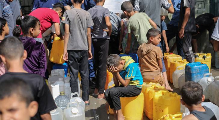 معاناة الأطفال في غزة