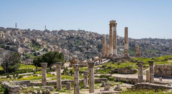 جبل القلعة في العاصمة عمان